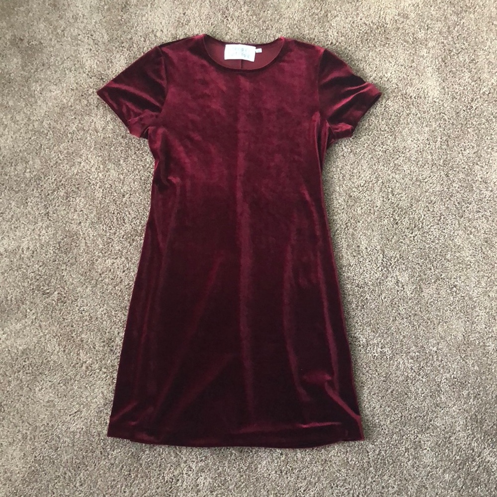 Marian & Maral - Red velvet Dress